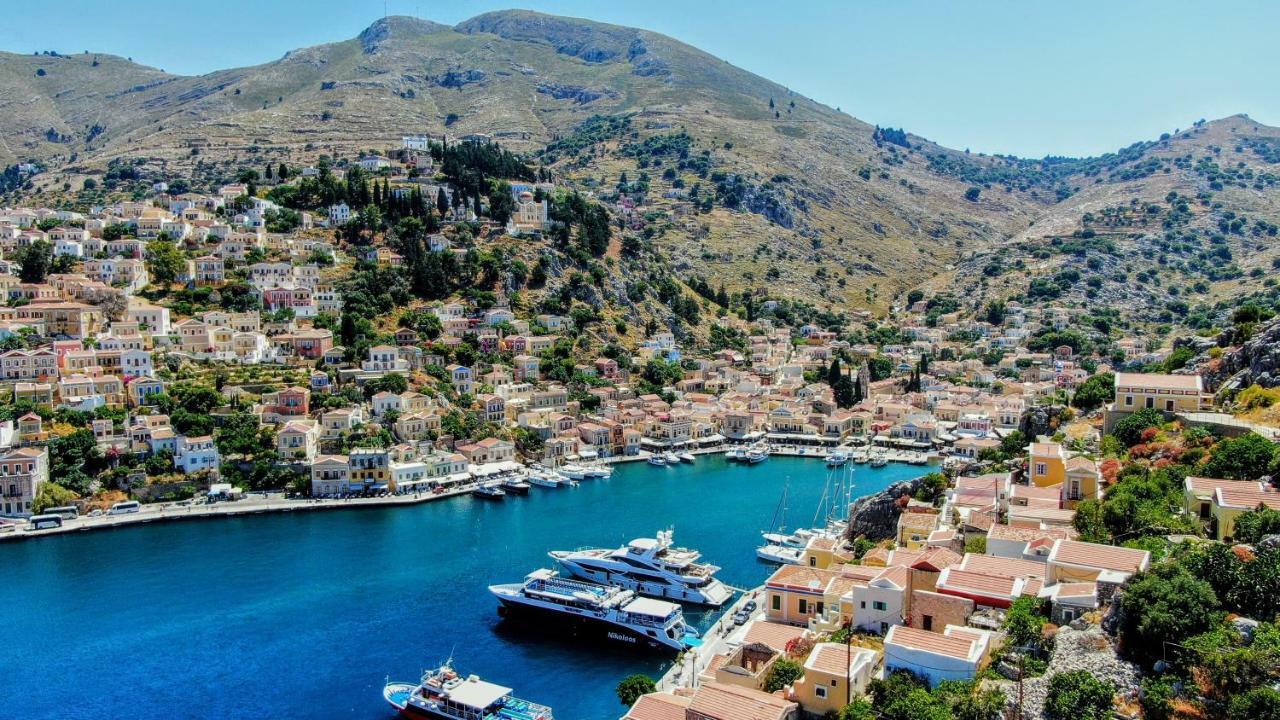 Marika'S Deluxe Rooms Symi Exterior foto